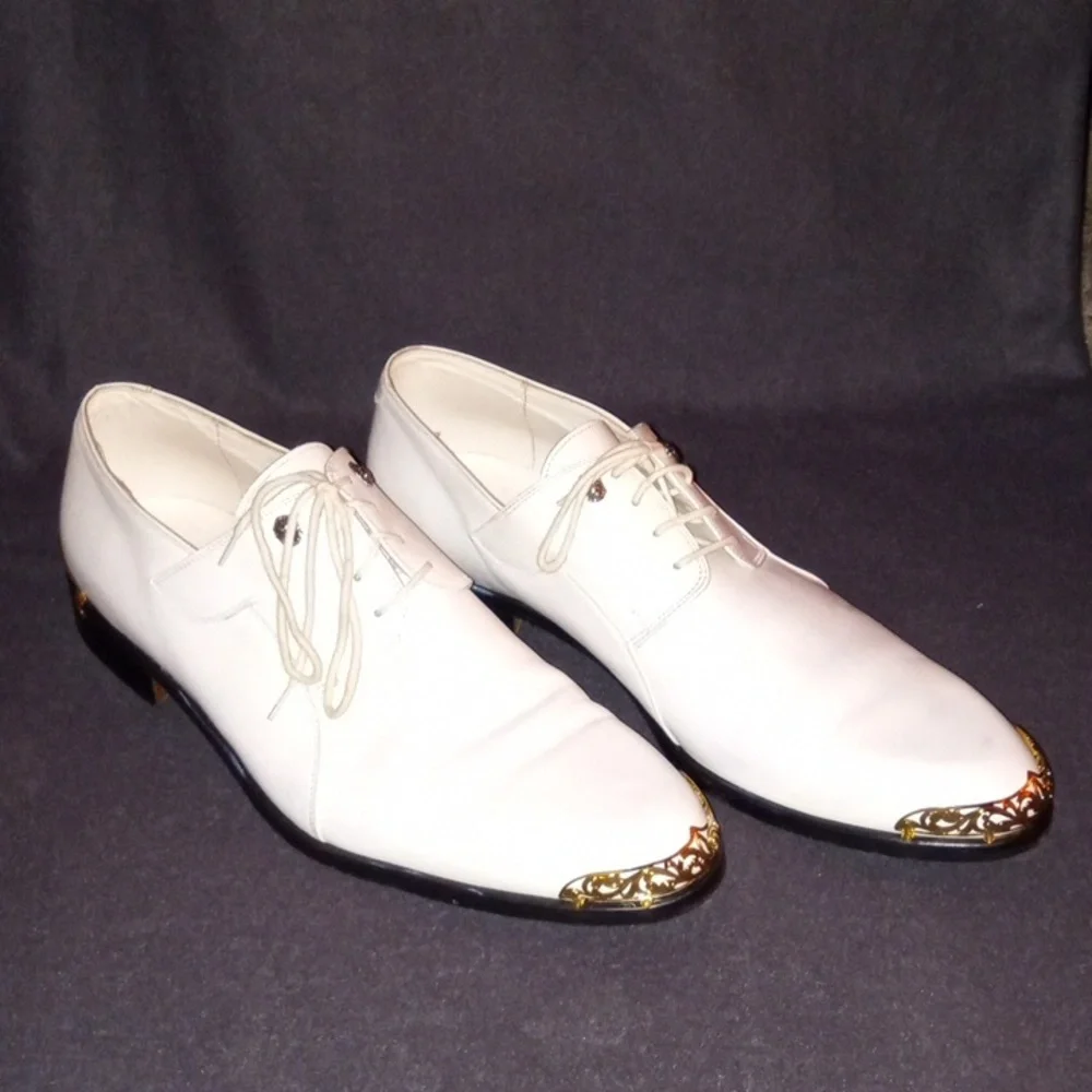 Vintage Versace White Loaffer - Picture 2 of 6